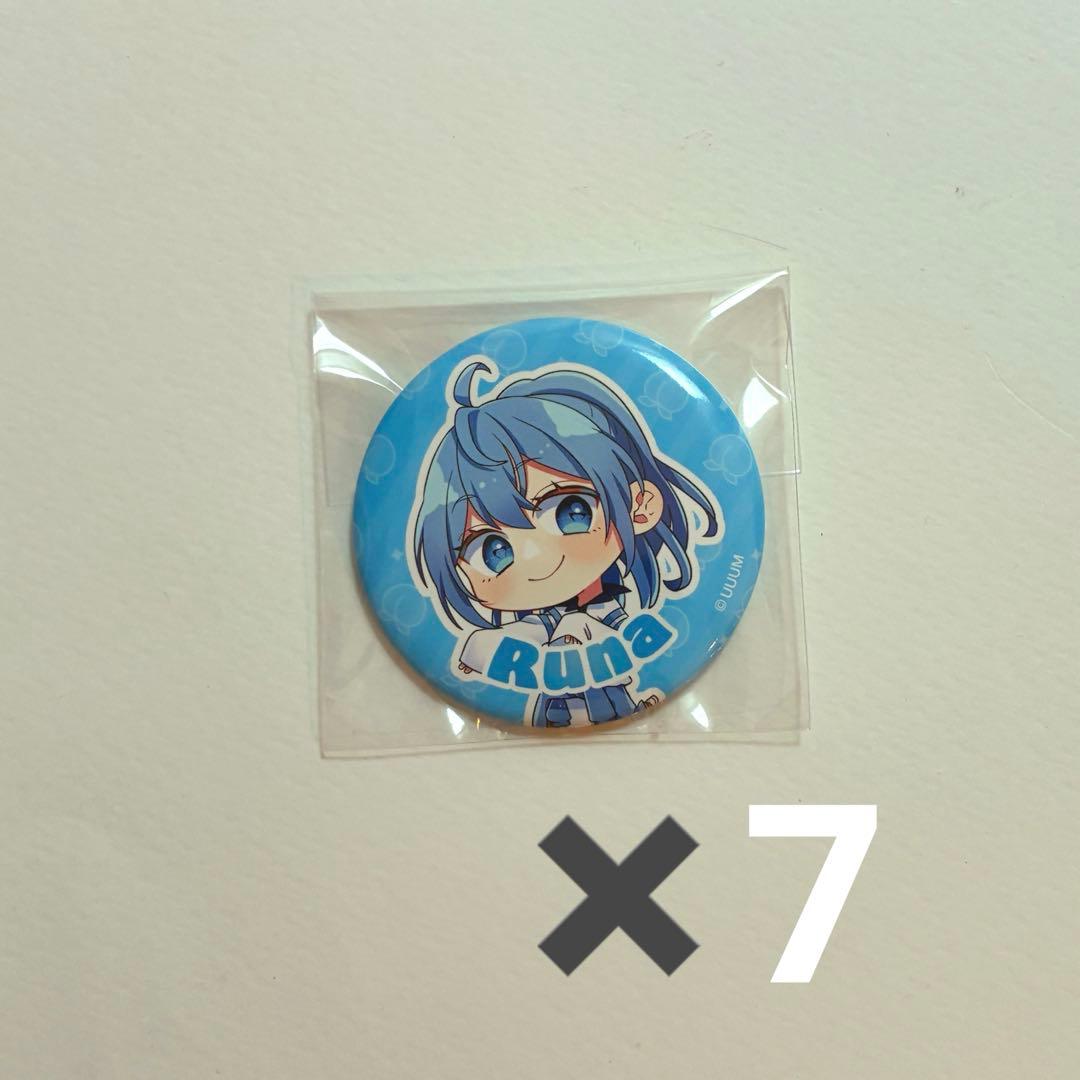 カラフピーチ るな 缶バッジ