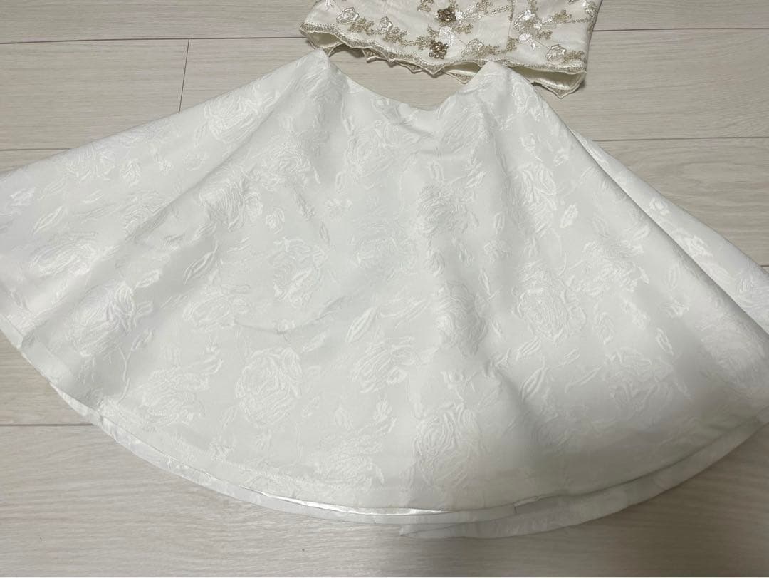 ROBEdeFLEURS(ローブドフルール) フレア　ドレス