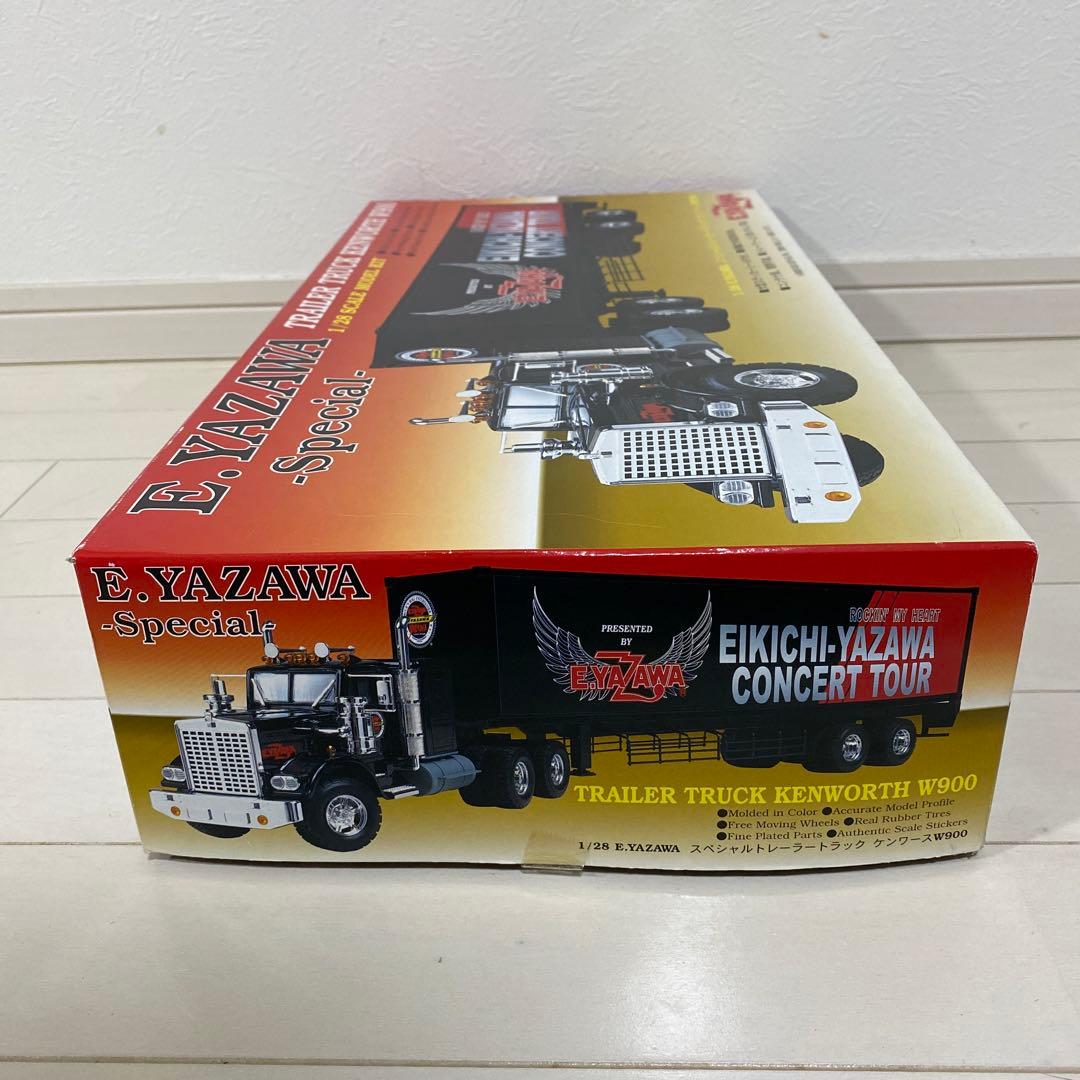 激レア！未組立 矢沢永吉 トランポ スペシャル トレーラートラック プラモデル