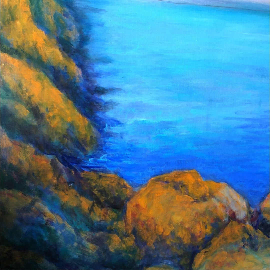 絵画 〔80cm縦  100cm横〕 大内泰子 作品