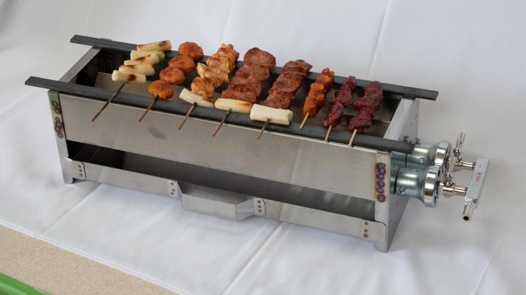 売れてます★業務用焼き鳥焼器★団子やき鳥学園祭★イベントキッチンカー祭りイベント