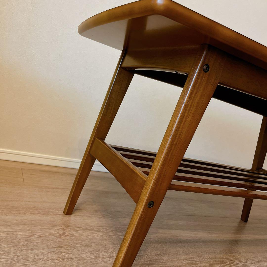 美品 カリモク60 リビングテーブル 小 ウォールナット 生産終了