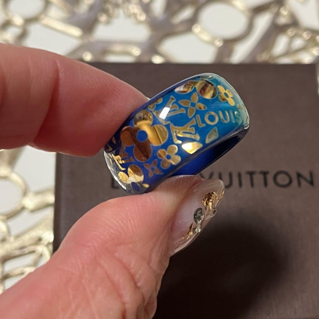 Louis Vuitton フラワーパターン リング