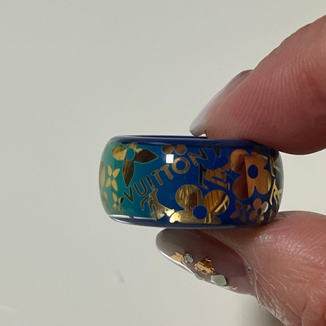 Louis Vuitton フラワーパターン リング